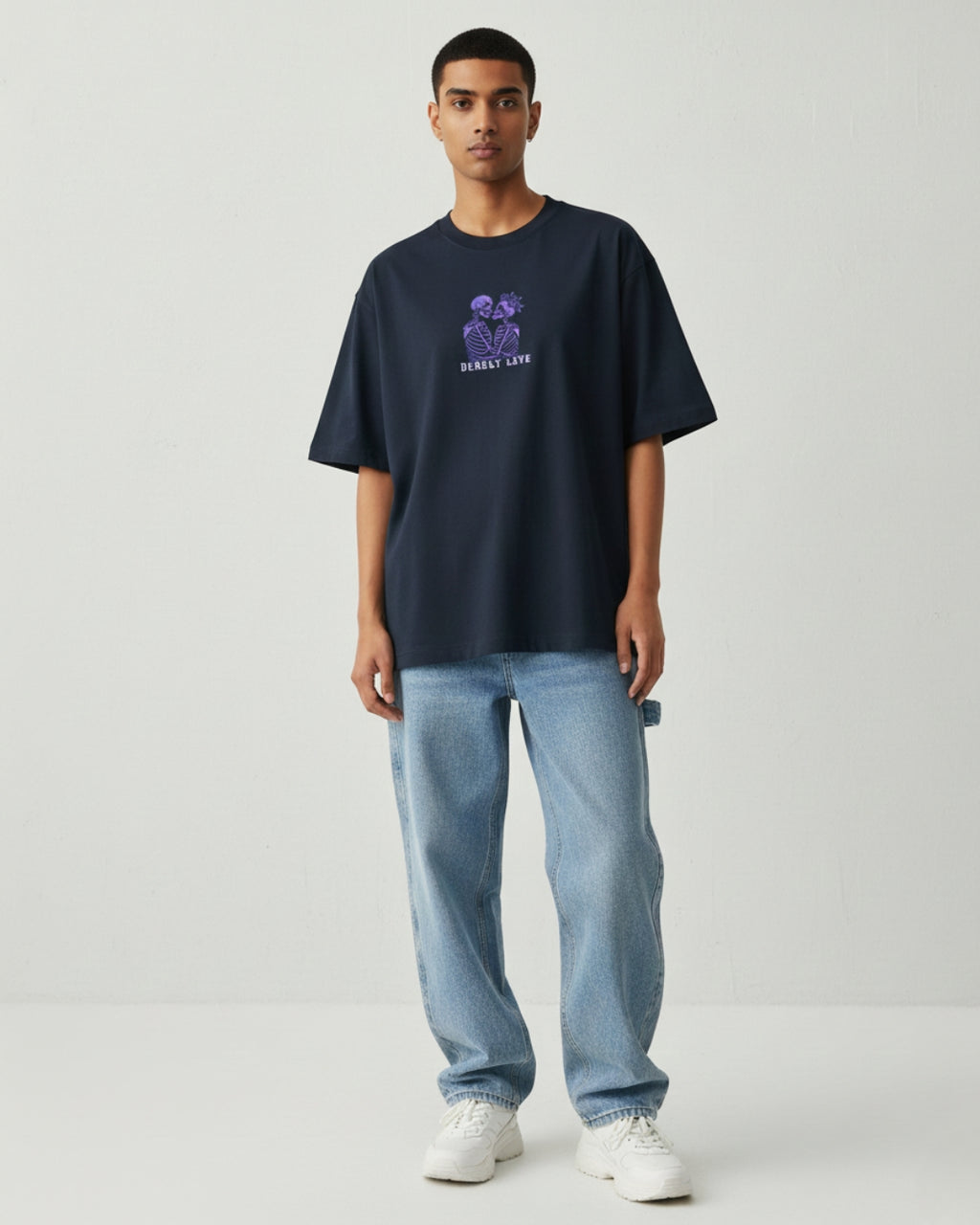 Deadly Love Oversized T-Shirt – Dark Streetwear Graphic Tee