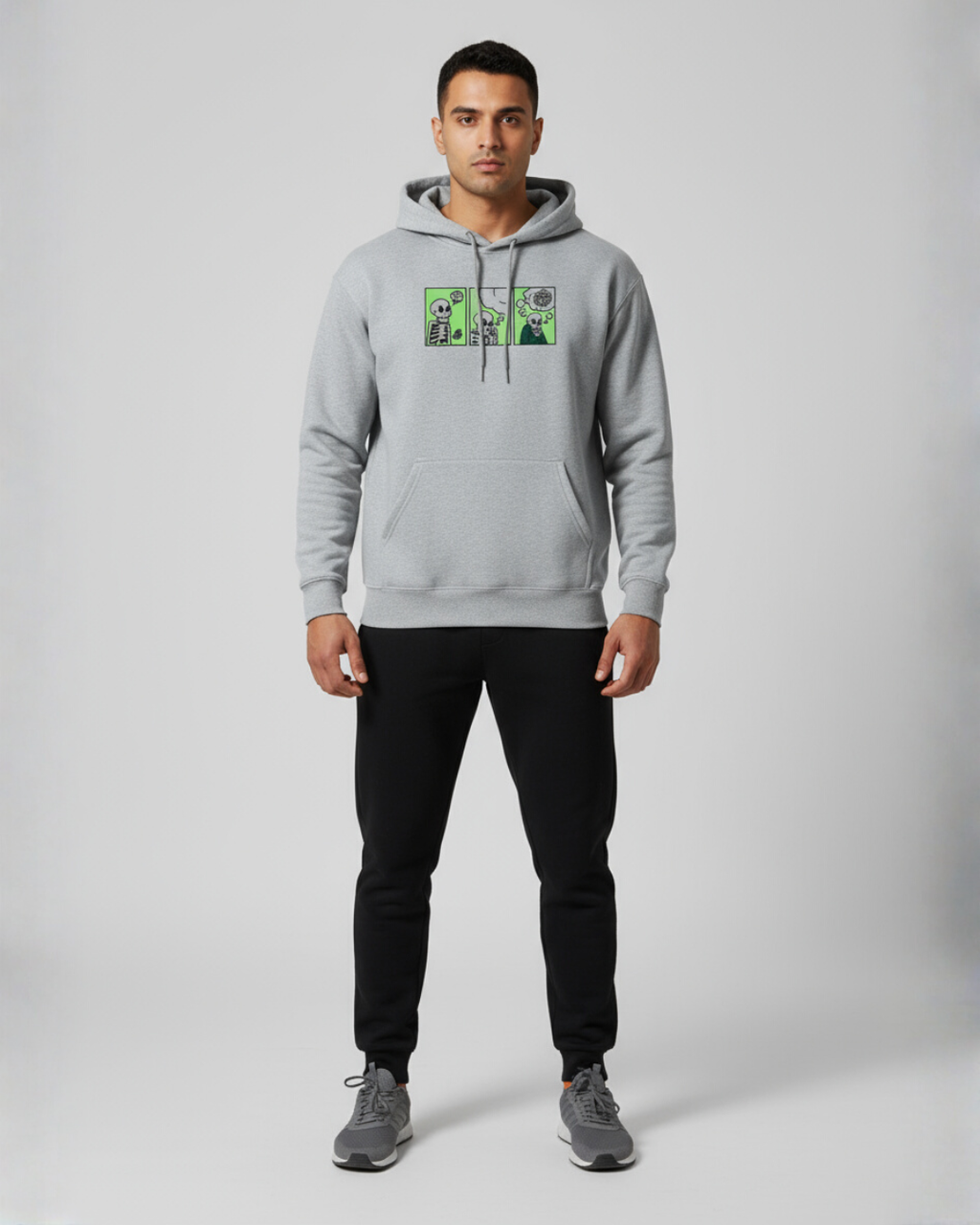 Mood Magnification Club Hoodie | Premium 300 GSM Regular Fit | PopDrop Overthinker Edition