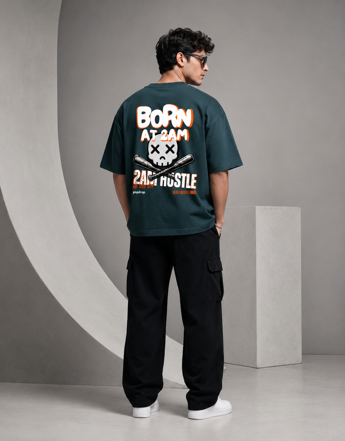 2AM Hustle Oversized T-Shirt