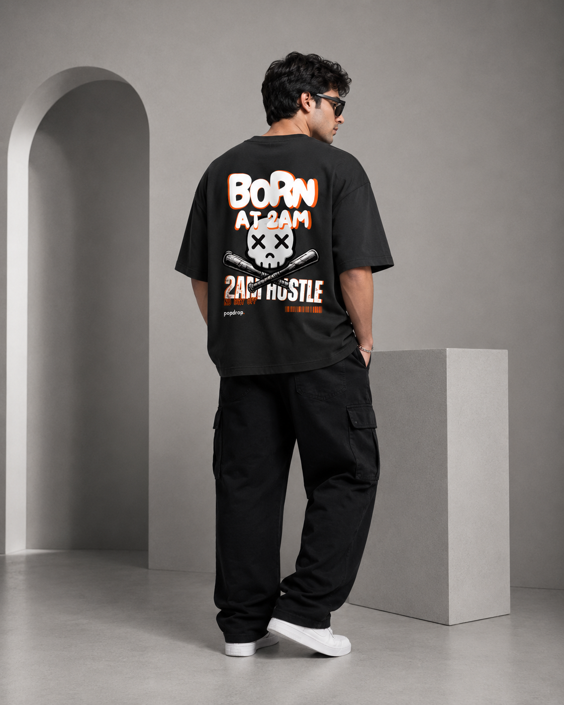 2AM Hustle Oversized T-Shirt