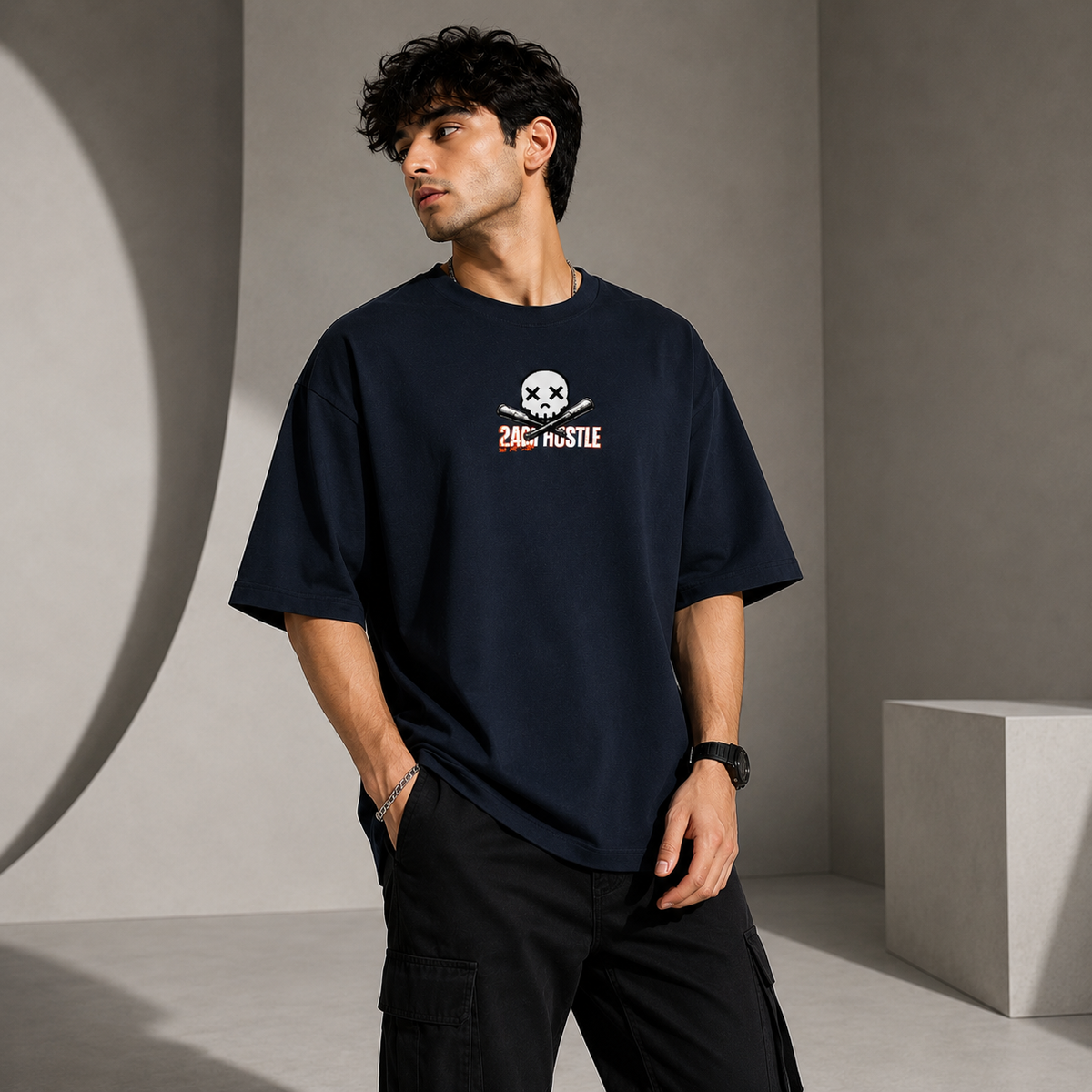 2AM Hustle Oversized T-Shirt