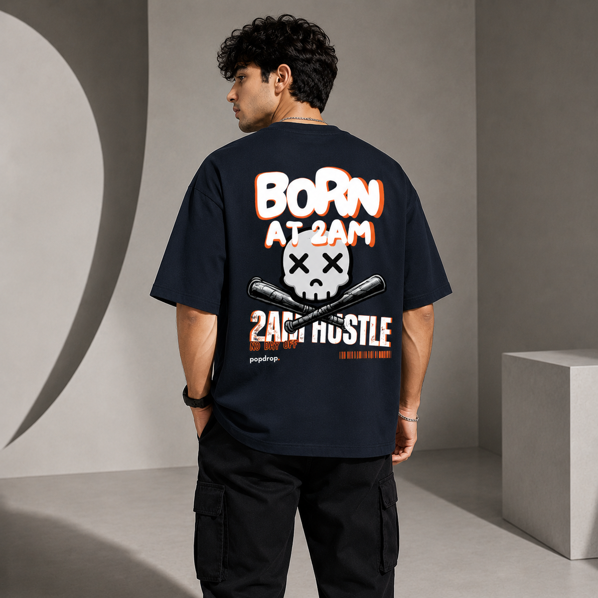 2AM Hustle Oversized T-Shirt