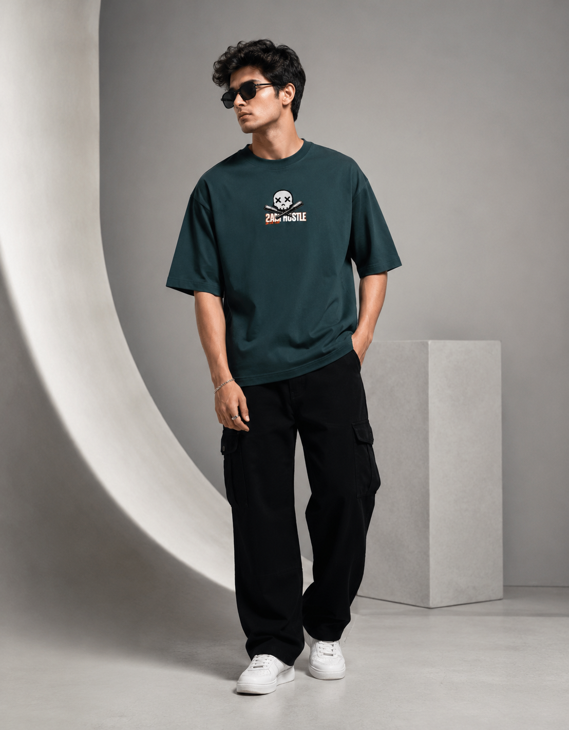 2AM Hustle Oversized T-Shirt