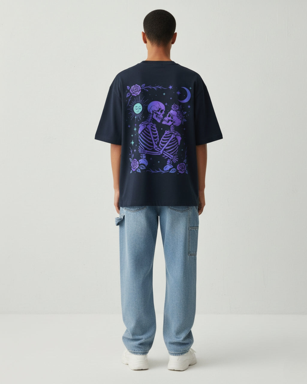 Deadly Love Oversized T-Shirt – Dark Streetwear Graphic Tee