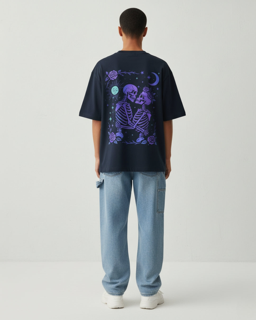 Deadly Love Oversized T-Shirt – Dark Streetwear Graphic Tee