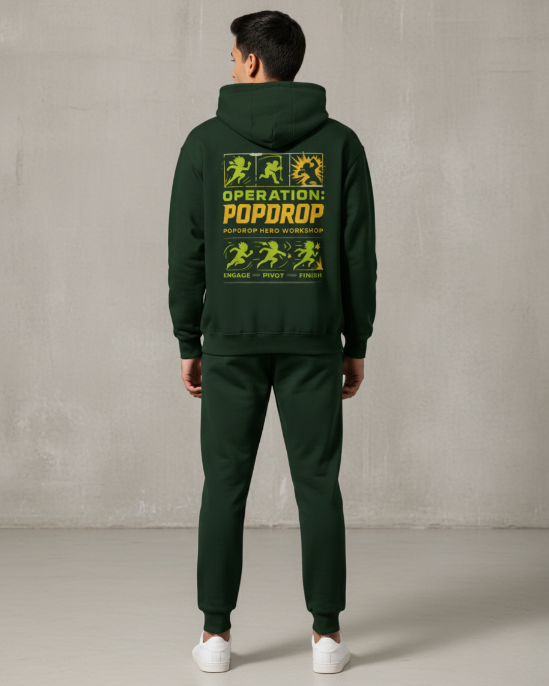 Operation PopDrop — Hero Workshop Hoodie