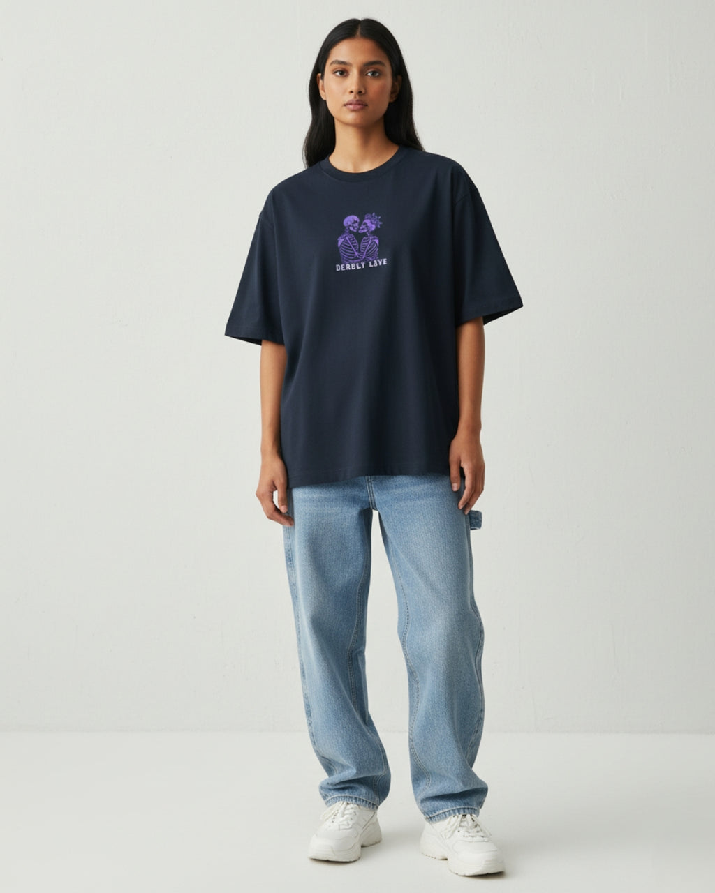 Deadly Love Oversized T-Shirt – Dark Streetwear Graphic Tee