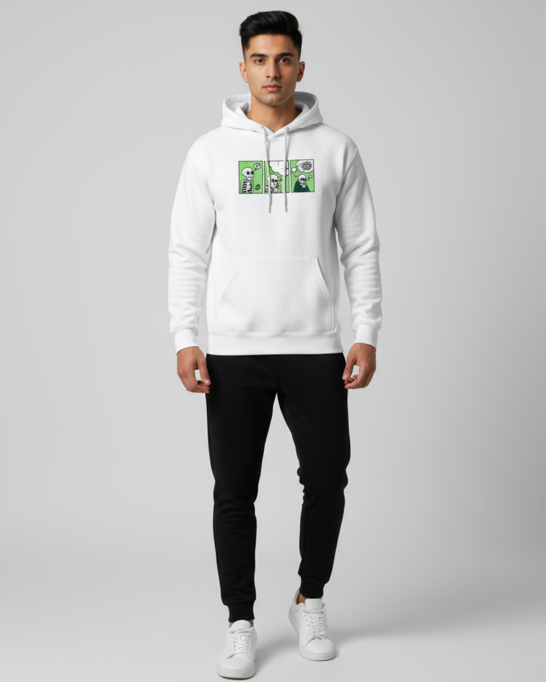 Mood Magnification Club Hoodie | Premium 300 GSM Regular Fit | PopDrop Overthinker Edition