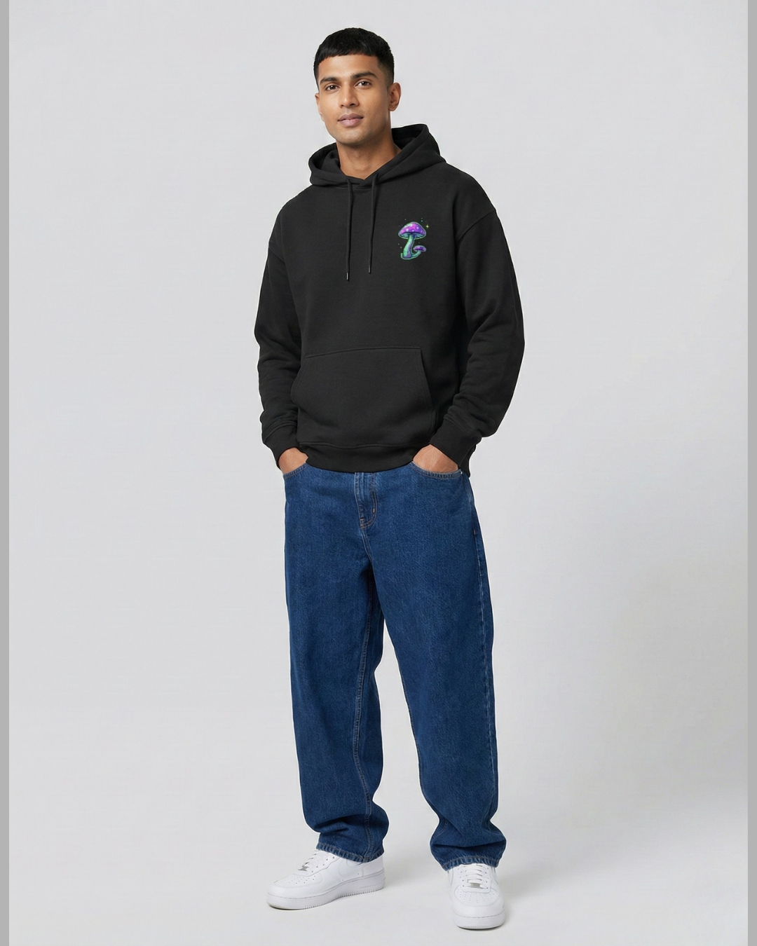 Mind Unplugged – Oversized 400 GSM Hoodie | PopDrop.exe – Trip Initiated