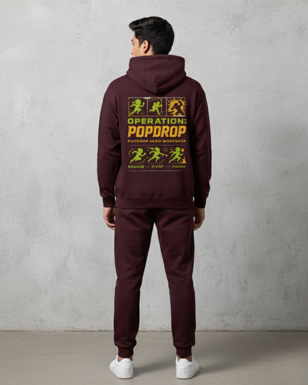 Operation PopDrop — Hero Workshop Hoodie