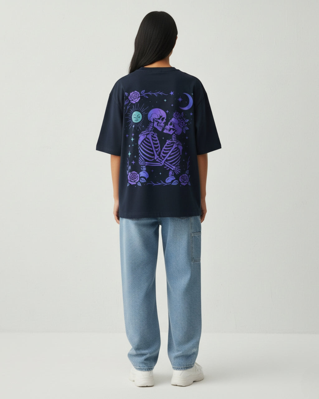 Deadly Love Oversized T-Shirt – Dark Streetwear Graphic Tee