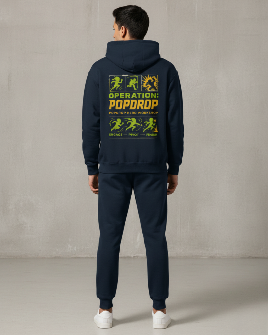 Operation PopDrop — Hero Workshop Hoodie