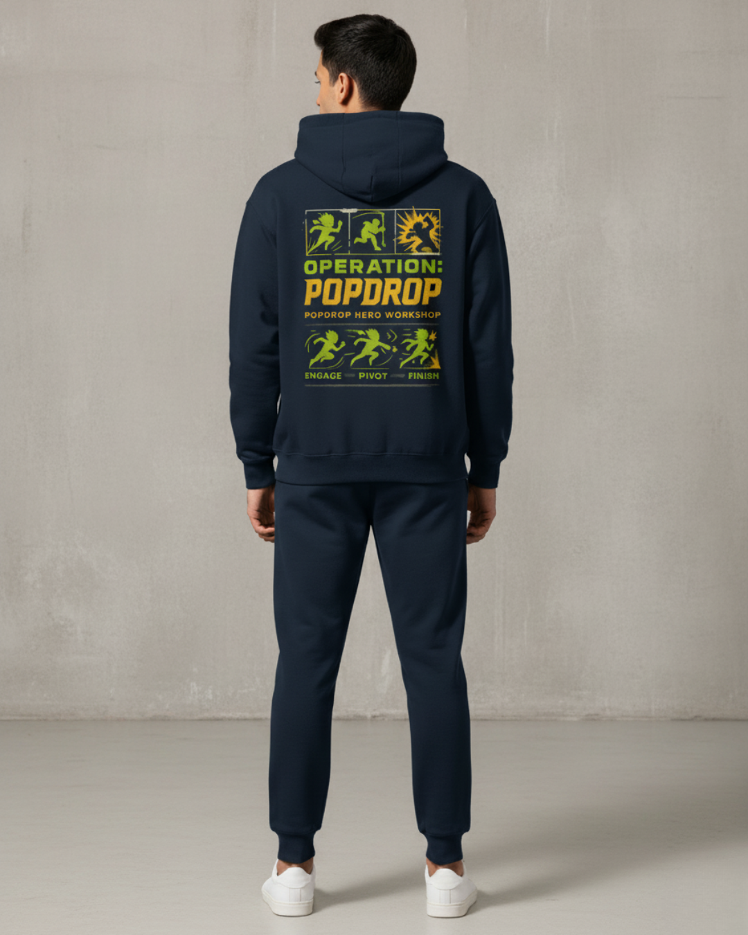 Operation PopDrop — Hero Workshop Hoodie