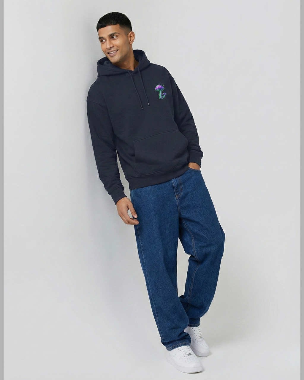 Mind Unplugged – Oversized 400 GSM Hoodie | PopDrop.exe – Trip Initiated