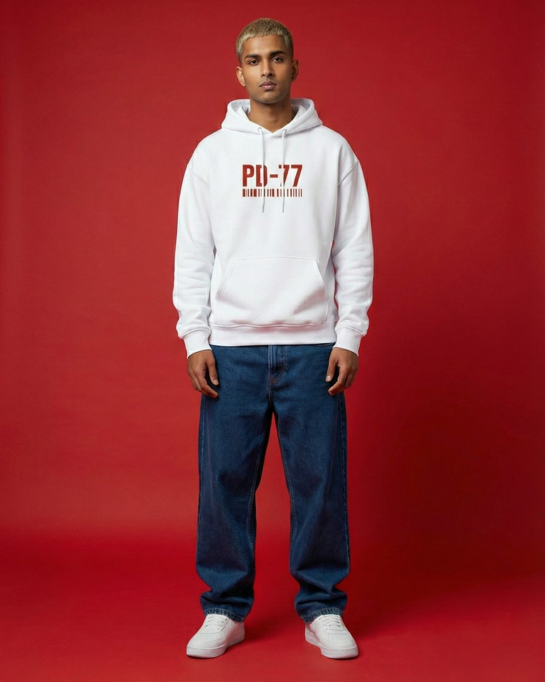 PD–77 “No Rules No Permit” Oversized Hoodie | 400 GSM Premium Chaoswear