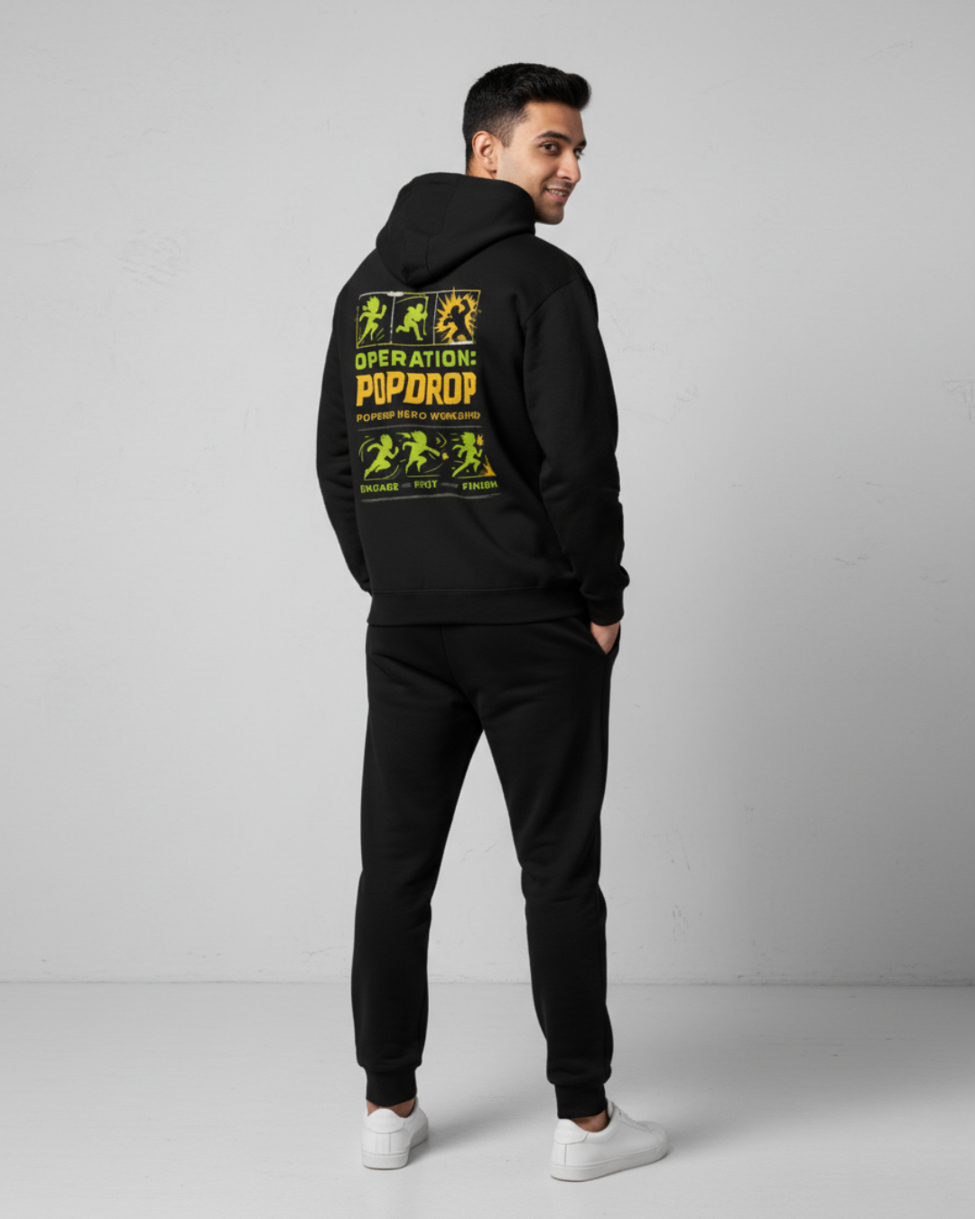 Operation PopDrop — Hero Workshop Hoodie