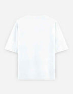 Heavy Basic Solids: White Unisex Oversized Classic T-Shirt – 240 GSM Heavyweight Cotton