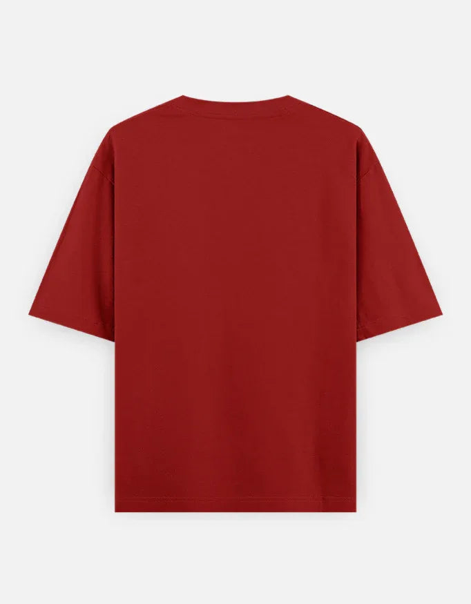 Golden Serpent Spear Oversized T-Shirt | Streetwear India - The PopDrop Store