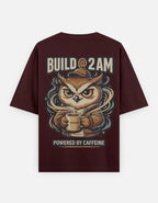 Build @ 2AM — Oversized Streetwear T-Shirt - The PopDrop Store