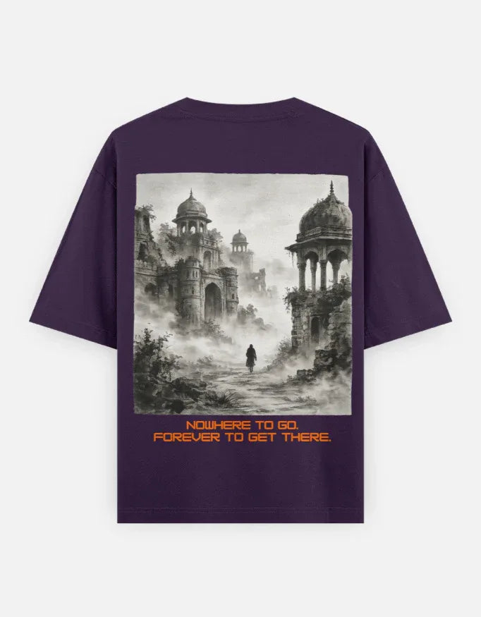 Eternal Wanderer — Studio Art Oversized Tee - The PopDrop Store