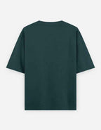Heavy Basic Solids: Petrol Blue Unisex Oversized Classic T-Shirt – 240 GSM Heavyweight Cotton