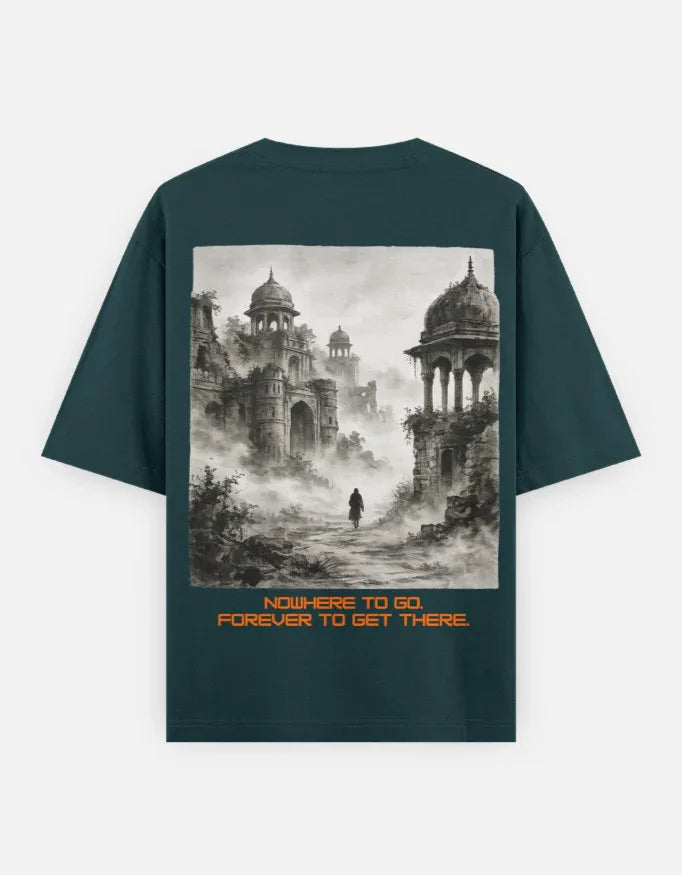 Eternal Wanderer — Studio Art Oversized Tee - The PopDrop Store