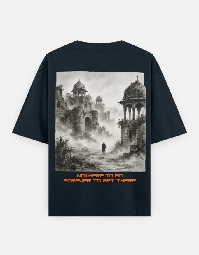 Eternal Wanderer — Studio Art Oversized Tee - The PopDrop Store