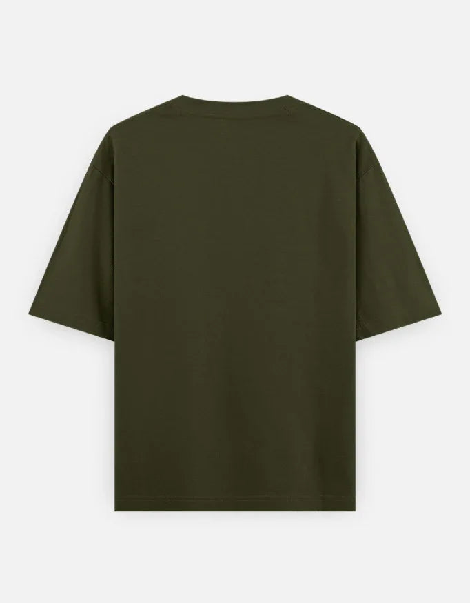Golden Serpent Spear Oversized T-Shirt | Streetwear India - The PopDrop Store