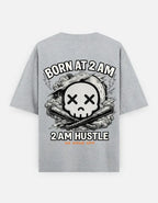 2AM Hustle – No Days Off Oversized Tee - The PopDrop Store