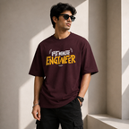 Artwear Last Minute Engineer Oversized T-Shirt