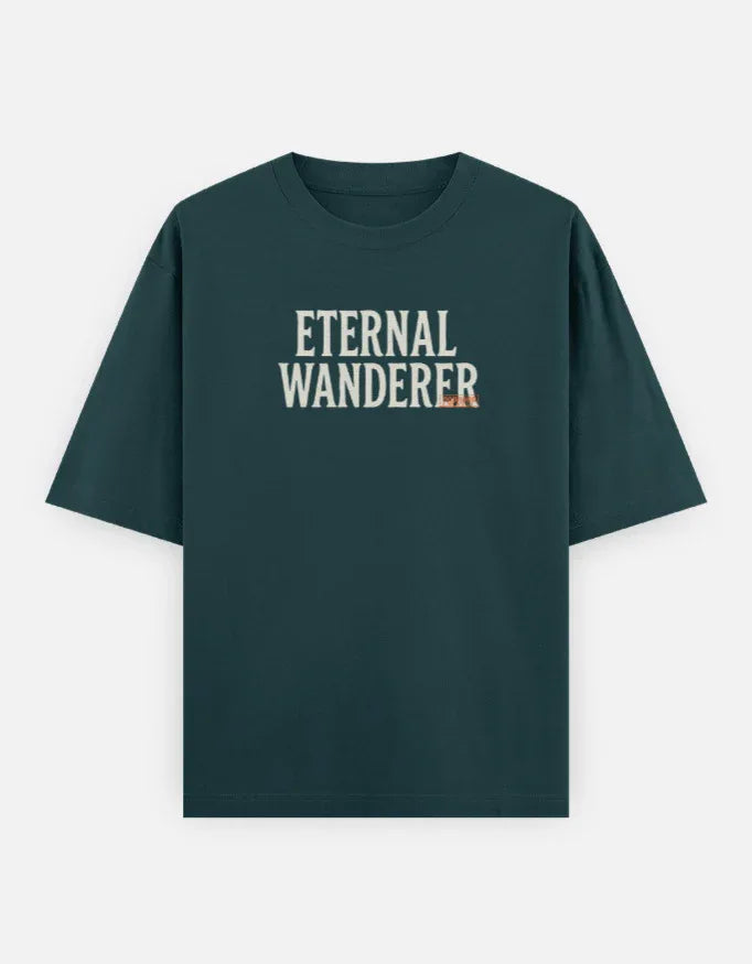 Eternal Wanderer — Studio Art Oversized Tee - The PopDrop Store