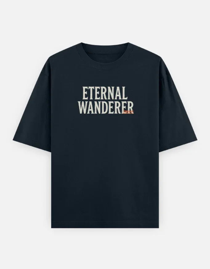 Eternal Wanderer — Studio Art Oversized Tee - The PopDrop Store