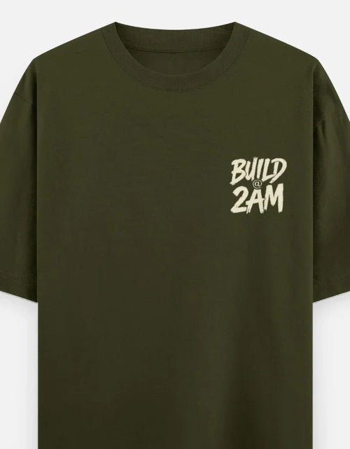 Build @ 2AM — Oversized Streetwear T-Shirt - The PopDrop Store