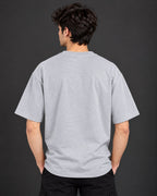 No Signal Graphic Oversized T-Shirt