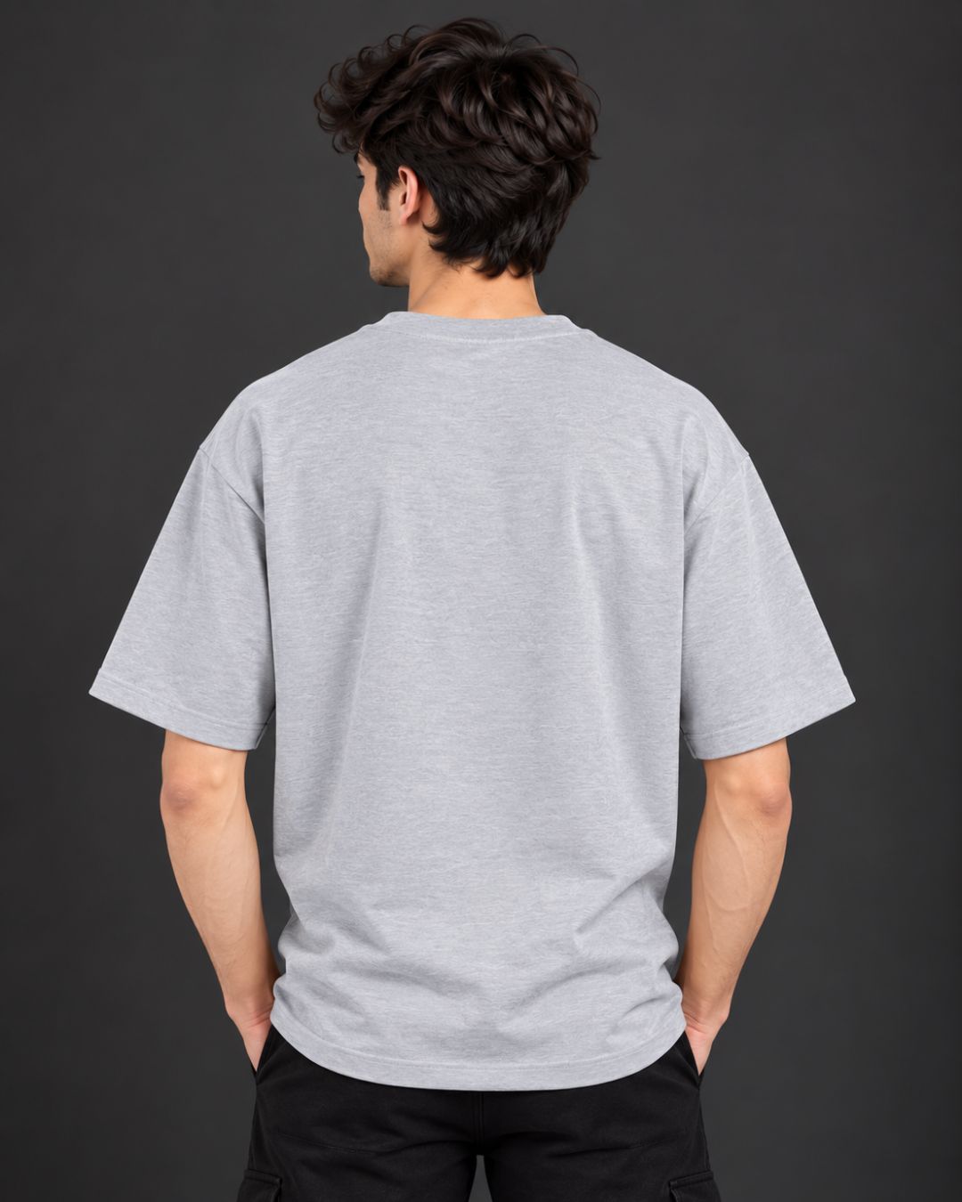 No Signal Graphic Oversized T-Shirt