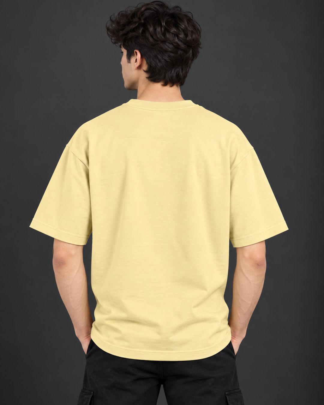 No Signal Graphic Oversized T-Shirt