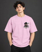 No Signal Graphic Oversized T-Shirt