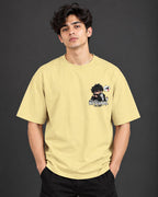 No Signal Graphic Oversized T-Shirt