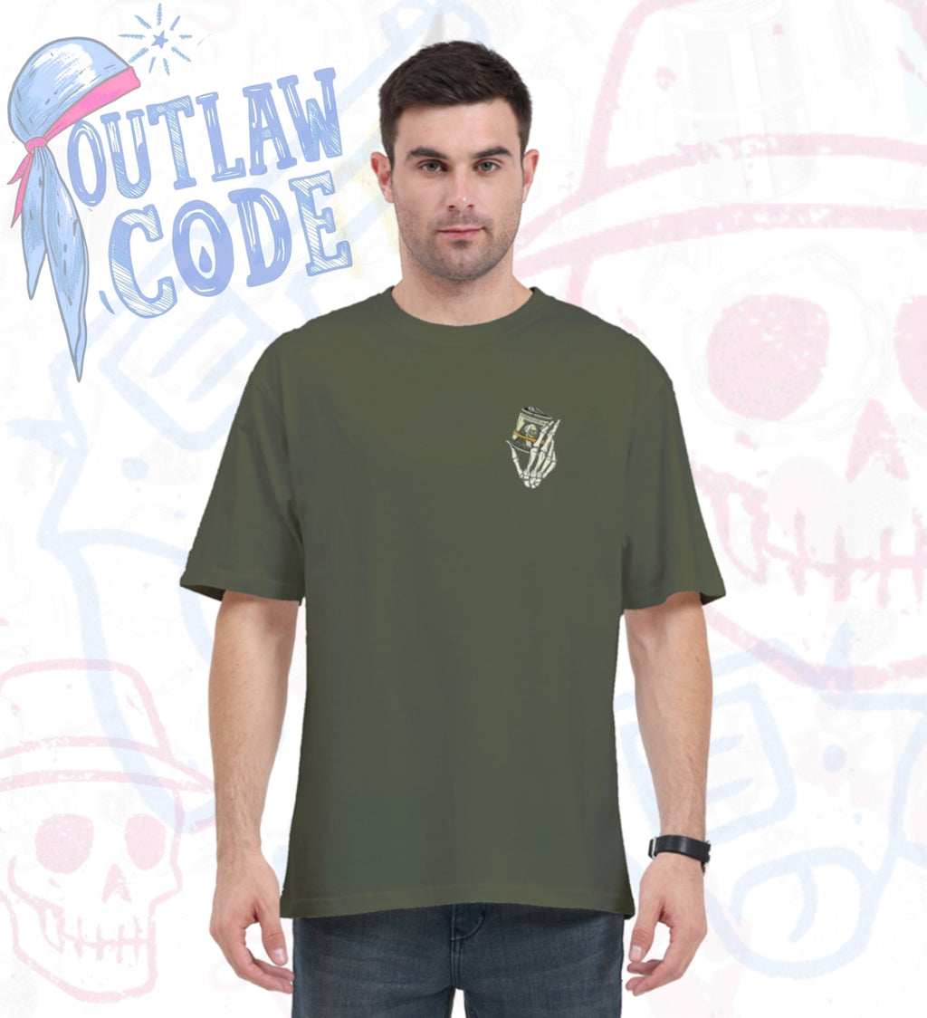 BLUNT BONES OVERSIZED TEE – SKELETON SMOKING TEE BY POPDROP
