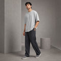 Essentials Heavy Basic Grey Oversized T-Shirt