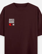 BOSS MODE ON OVERSIZED TEE - The PopDrop Store