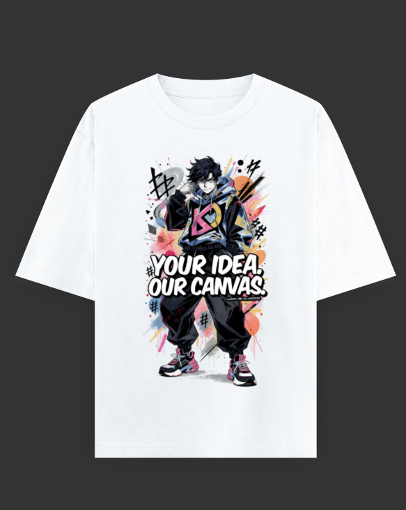Custom T-Shirt, Design Your Own Streetwear Tee – PopDrop Custom Lab