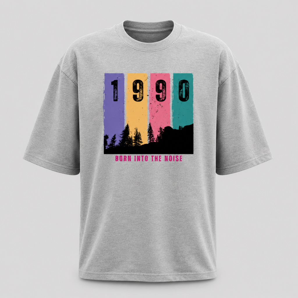 Artwear Born Into The Noise '90 Oversized T-Shirt