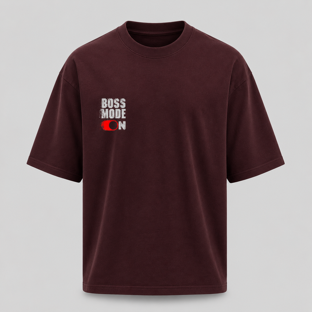 Essentials Boss Mode On Oversized T-Shirt