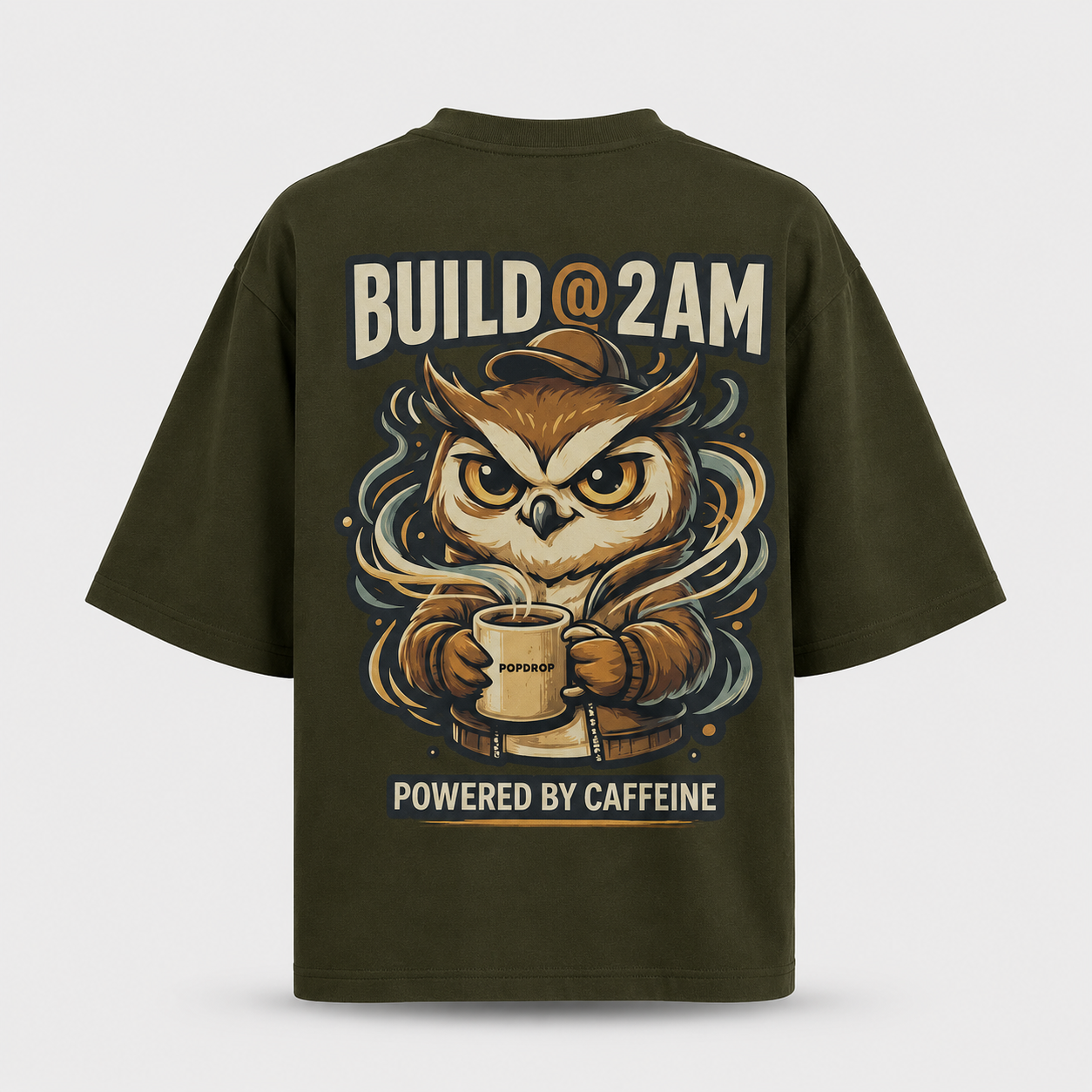 Artwear Build @ 2AM Oversized T-Shirt