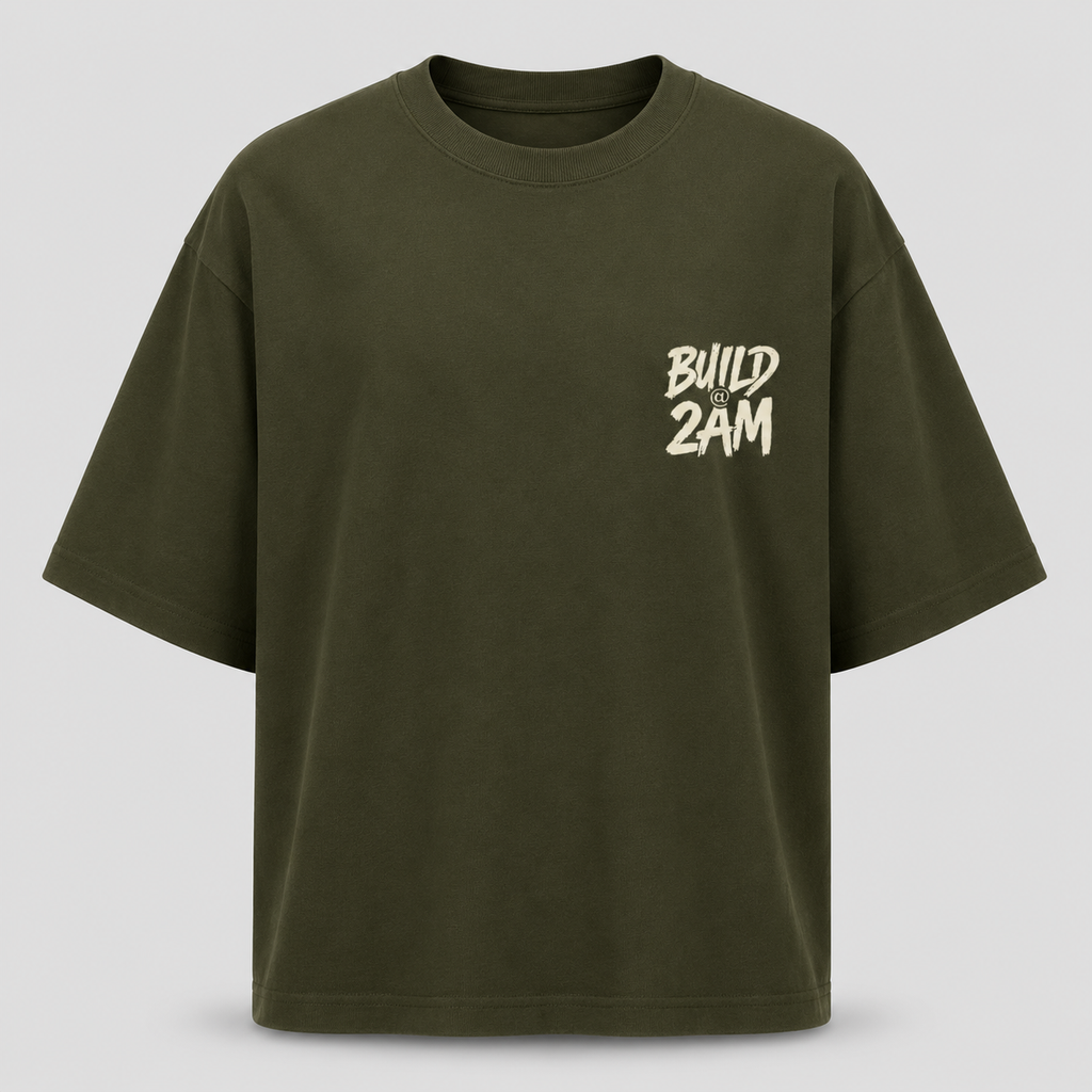 Artwear Build @ 2AM Oversized T-Shirt