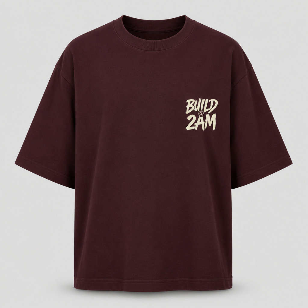 Artwear Build @ 2AM Oversized T-Shirt
