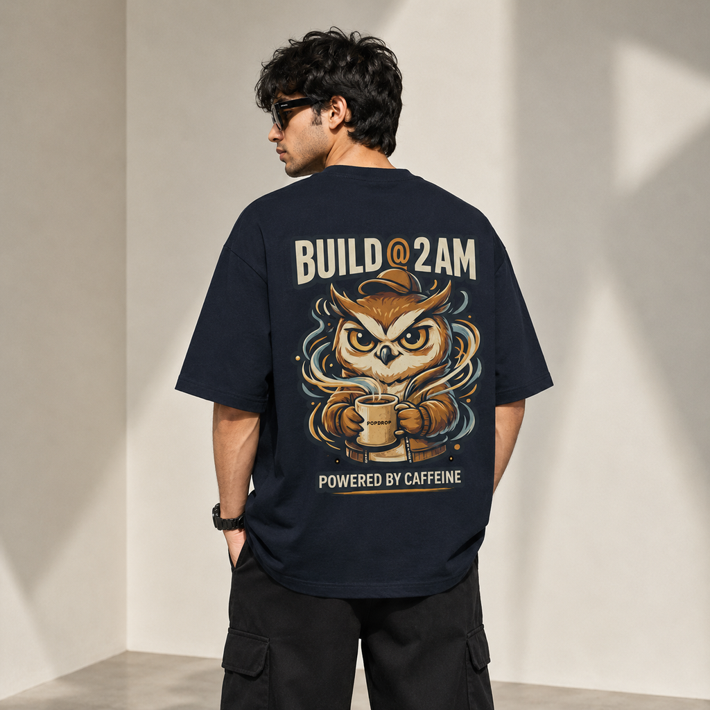 Artwear Build @ 2AM Oversized T-Shirt