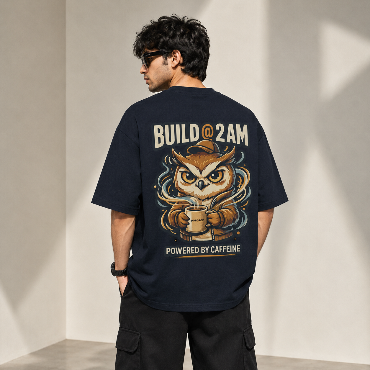 Artwear Build @ 2AM Oversized T-Shirt