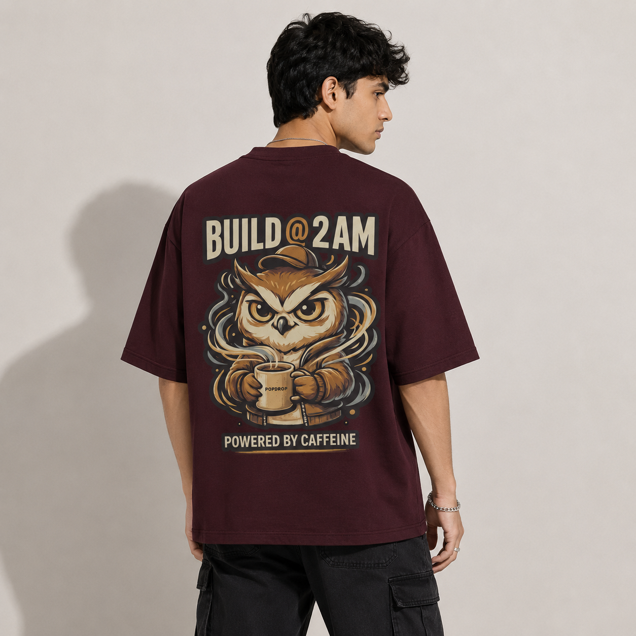 Artwear Build @ 2AM Oversized T-Shirt